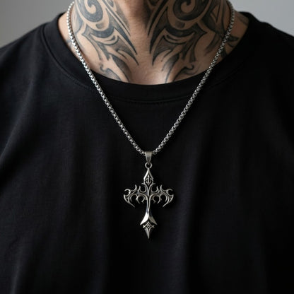 OBSIDIAN FLAME – NECKLACE