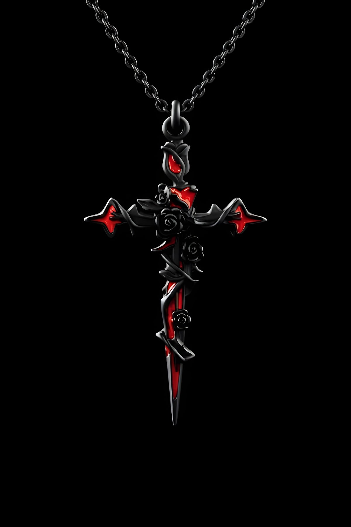 Thorned Cross – Necklace